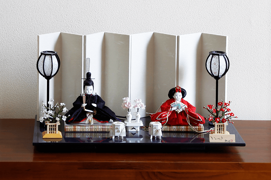 衣裳着雛人形 京 - みやこ - 13号 - 親王飾り